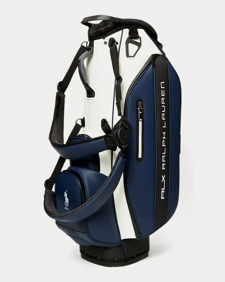 Golftasche mit Ständer und Logostickerei Blue