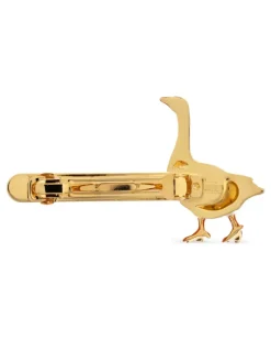Goose Haarschmuck mit Logo-Prägung - Gold