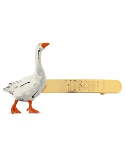 Goose Haarschmuck mit Logo-Prägung - Gold