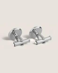 Great Characters Homage to The Great Gatsby Manschettenknöpfe - Blau - Edelstahl - MB132981 - Cufflinks