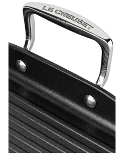 Grillplatte Aluminium Antihaft schwarz