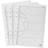 Große Blätter für Organizer, Adressbuchseiten - MB3032 - Papier Refills