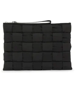 Große flache Pochette Cassette Black