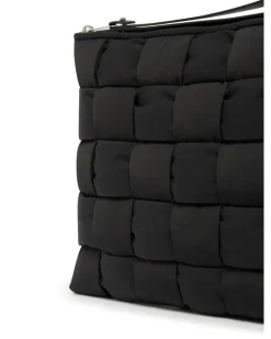 Große flache Pochette Cassette Black