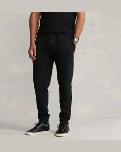 Große Größen - Doppellagige Jogginghose Black