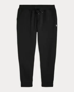 Große Größen - Doppellagige Jogginghose Black
