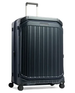 Großer erweiterbarer Rollkoffer - Blau