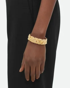 Großer Intreccio Armreif-Gold - Damen