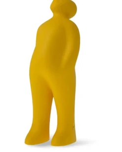 Große The Visitor Keramik-Figur - Gelb