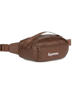 Gürteltasche aus Leder - Braun