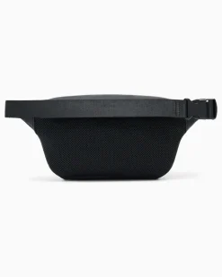 Gürteltasche aus Polyamid mit einem verstellbaren Riemen Schwarz