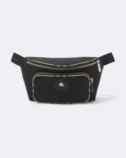 Gürteltasche Burberry Check Schwarz
