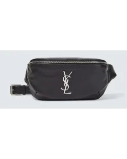 Gürteltasche Cassandre aus Leder Schwarz