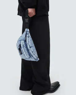 Gürteltasche Explorer aus Denim Blau