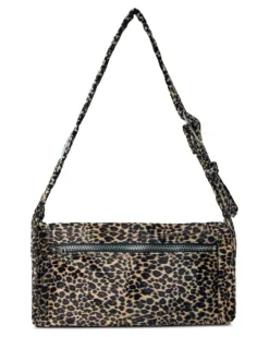 Gürteltasche mit Leoparden-Print - Nude