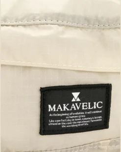 Gürteltasche mit Logo-Patch - Nude