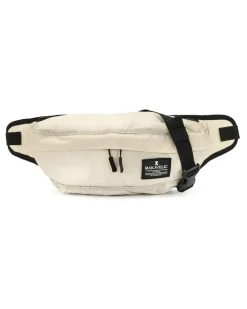 Gürteltasche mit Logo-Patch - Nude