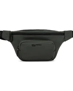 Gürteltasche mit Logo-Prägung - Grün