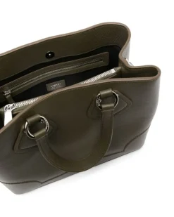 Gürteltasche mit Logo-Print - Grün