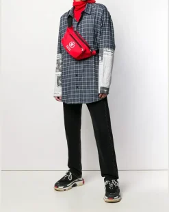 Gürteltasche mit Logo - Rot