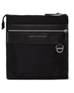 Gürteltasche mit Logo-Schild - Schwarz