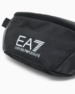 Gürteltasche mit -Logo und Reißverschluss Logo Series Schwarz