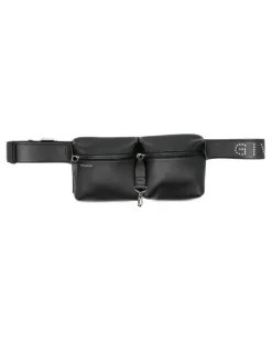 Gürteltasche mit Nieten - Schwarz