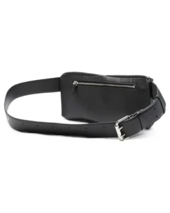 Gürteltasche mit Nieten - Schwarz