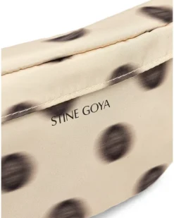 Gürteltasche mit Polka Dots - Gelb