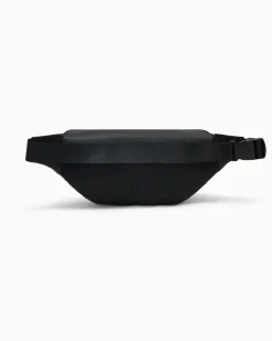 Gürteltasche mit Reißverschluss und verstellbarem Riemen Schwarz