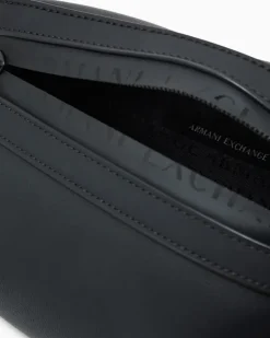 Gürteltasche mit Reißverschluss und verstellbarem Riemen Schwarz