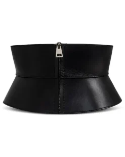 Gürteltasche mit Reißverschluss - Schwarz