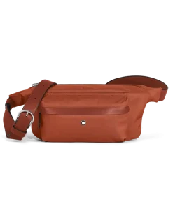 Gürteltasche Montblanc Panorama - Bauxite - Stoff und Leder - MB222903 - Gürteltaschen