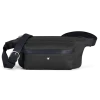 Gürteltasche Montblanc Panorama - Schwarz - Stoff und Leder - MB222899 - Gürteltaschen