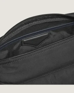Gürteltasche Montblanc Panorama - Schwarz - Stoff und Leder - MB222899 - Gürteltaschen