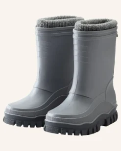 Gummistiefel Mit Innenschuh grau Blaugrau