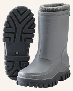 Gummistiefel Mit Innenschuh grau Blaugrau