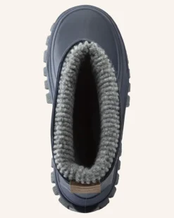 Gummistiefel Mit Innenschuh blau