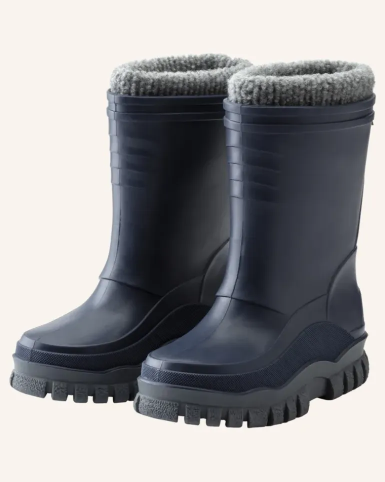 Gummistiefel Mit Innenschuh blau