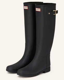 Gummistiefel Refined Gold Trim Tall schwarz