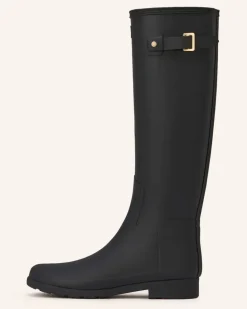 Gummistiefel Refined Gold Trim Tall schwarz
