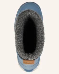 Gummistiefel Uni Gefüttert blau