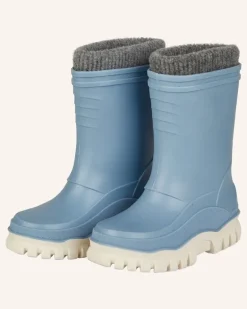 Gummistiefel Uni Gefüttert blau