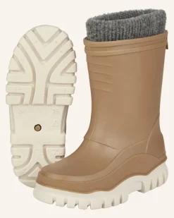 Gummistiefel Uni Gefüttert braun