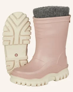 Gummistiefel Uni Gefüttert pink Hellrosa