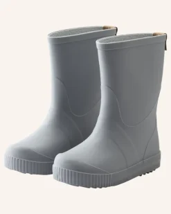 Gummistiefel Uni grau Blaugrau