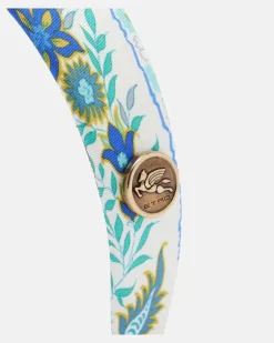 Haarreif Pegaso aus Seide Multicolor