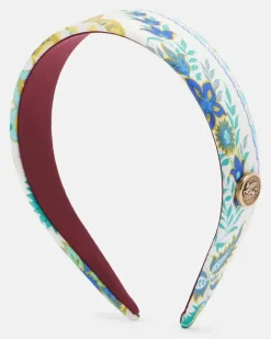 Haarreif Pegaso aus Seide Multicolor