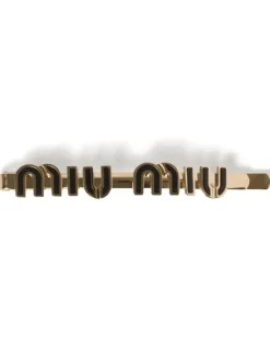 Haarspange mit Logo - Schwarz