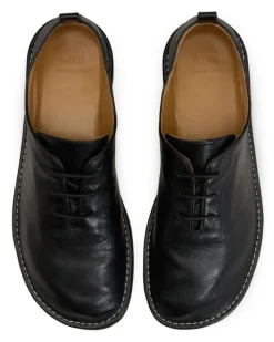 Halbhohe One Cut Schuhe - Schwarz